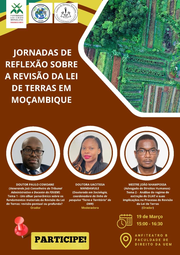 Jornadas de Reflexão sobre a Revisão da Lei de Terras