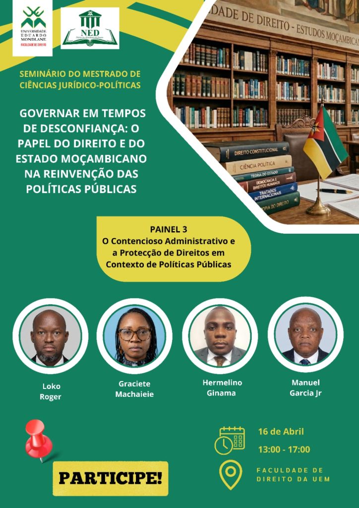 Seminário do Mestrado de Ciências Jurídico-Políticas